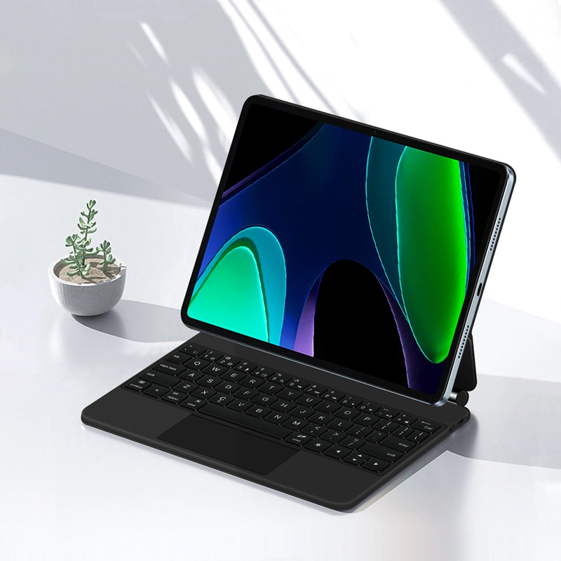 For Xiaomi Pad 6 Stand Tablet Case Protective Cover with Bluetooth Touchpad Keyboard For Xiaomi Pad 6 Stand Tablet Case Protective Cover with Bluetooth Touchpad Keyboard